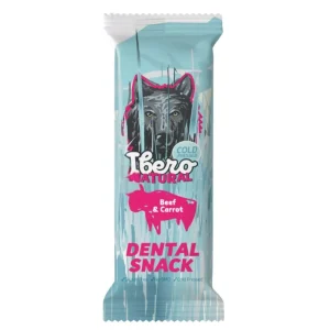 Ibero Natural – Przysmak dentystyczny dla psa z wołowiną i marchewką – S/M