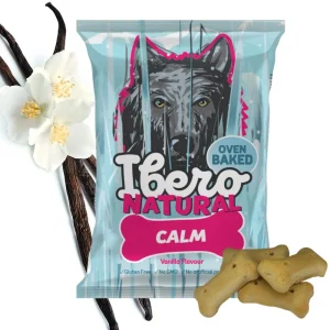Ibero Oven Baked Snack Calm – 150 g – naturalne waniliowe ciasteczka dla psów