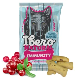 Ibero Oven Baked Snack Immunity – 150 g – naturalny przysmak wspierający odporność psów