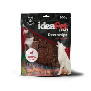 ideaPet Craft – deer Strips Jeleń 500g