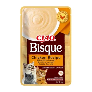 INABA Cat Ciao Bisque - karma uzupełniająca dla kota o smaku kurczaka 40g