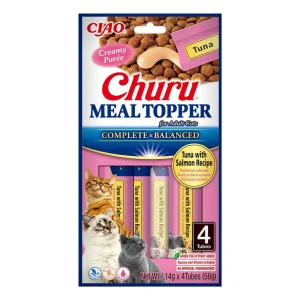 INABA Cat Meal Topper Tuna With Salmon Recipe 4x14 (56g)