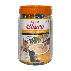 INABA Churu Diet dla kota - mix z kurczakiem 50x14g