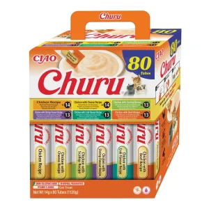 INABA Churu dla kota - mix z kurczakiem 80x14g