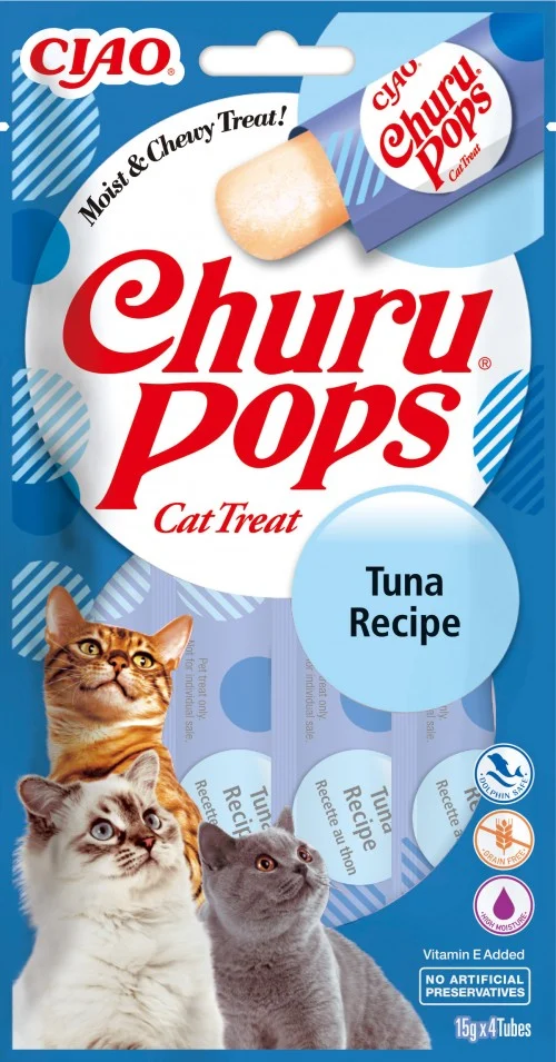 INABA – CHURU POPS MIĘKKI PRZYSMAK DLA KOTA Z TUŃCZYKA