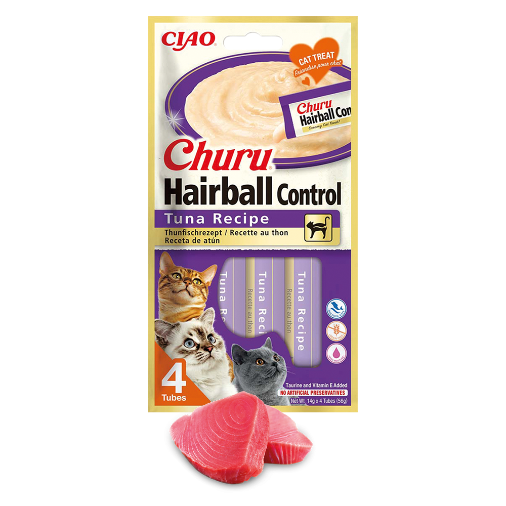 INABA – CHURU PRZYSMAK HAIRBALL TUŃCZYK