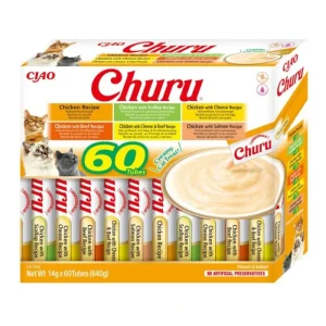 INABA Churu Variety dla kota - mix smaków z kurczakiem 60x14g