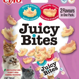 INABA Ciao Juicy Bites-Krewetki i Owoce Morza 3x11,3g