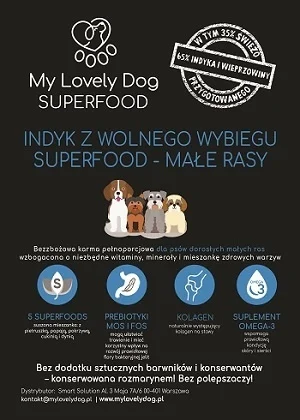 Indyk z wolnego wybiegu małe rasa próbka 100g