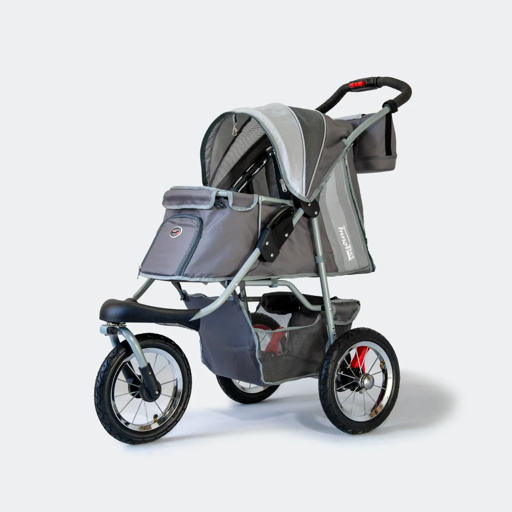 INNOPET WÓZEK BUGGY COMFORT AIR SZARY