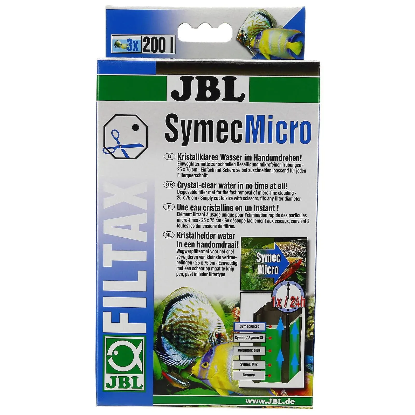 JBL Symec Micro – włóknina filtracyjna