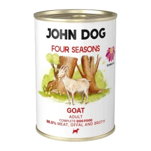 John Dog Four Seasons Koza – mokra karma dla psa w puszce