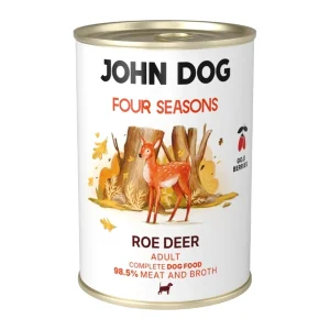John Dog Four Seasons Sarna – mokra karma dla psa w puszce