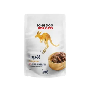 John Dog Lapé Kangur – monobiałkowa mokra karma dla kota 100 g