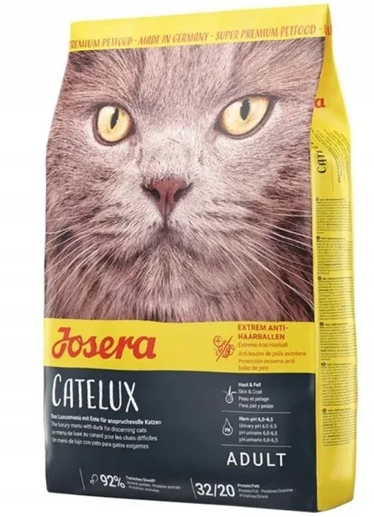 Josera CATELUX Kot Dorosły 1 kg NA WAGĘ kaczka, drób – odkłaczająca - Image 2