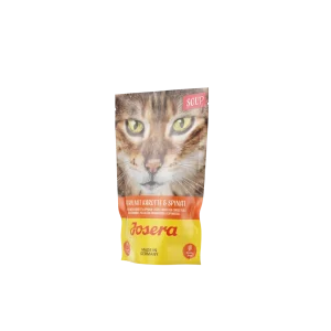 JOSERA KOT sasz.70g ZUPA KURA & MARCHEW & SZPINAK /16