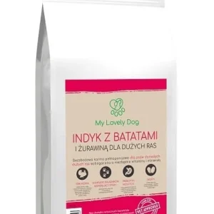 Karma bezzbożowa dla dużych ras Indyk z batatami i żurawiną 12kg