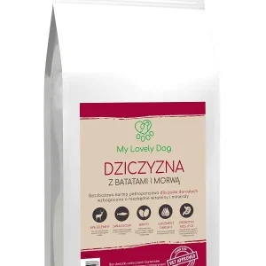Karma bezzbożowa dla psa Dziczyzna z jelenia z morwą 12 kg