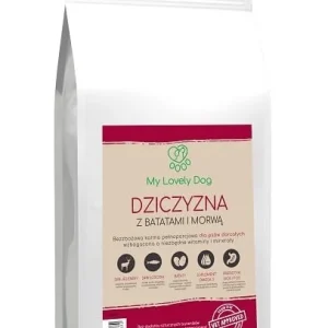 Karma bezzbożowa dla psa Dziczyzna z jelenia z morwą 2 kg