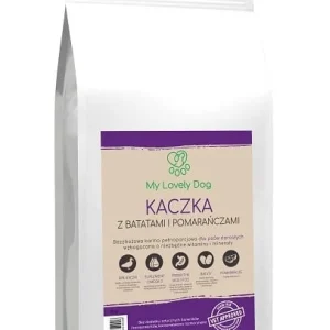 Karma bezzbożowa dla psa Kaczka z pomarańczami 2 kg