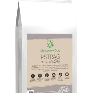 Karma bezzbożowa dla psa Pstrąg ze szparagami senior & light 6kg