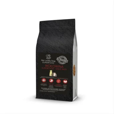 Karma bezzbożowa Wołowina Superfood małe rasy 2 kg