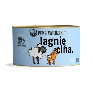 Karma Mokra dla Kota Paka Zwierzaka Jagnięcina 200g