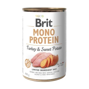 Karma Mokra dla Psa Brit Care Monoproteinowa Indyk i Słodkie Ziemniaki 400g