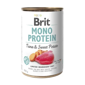 Karma Mokra dla Psa Brit Care Monoproteinowa Tuńczyk i Słodkie Ziemniaki 400g