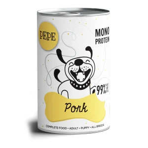 Karma Mokra dla Psa Pepe Monoproteinowa Wieprzowina 400g