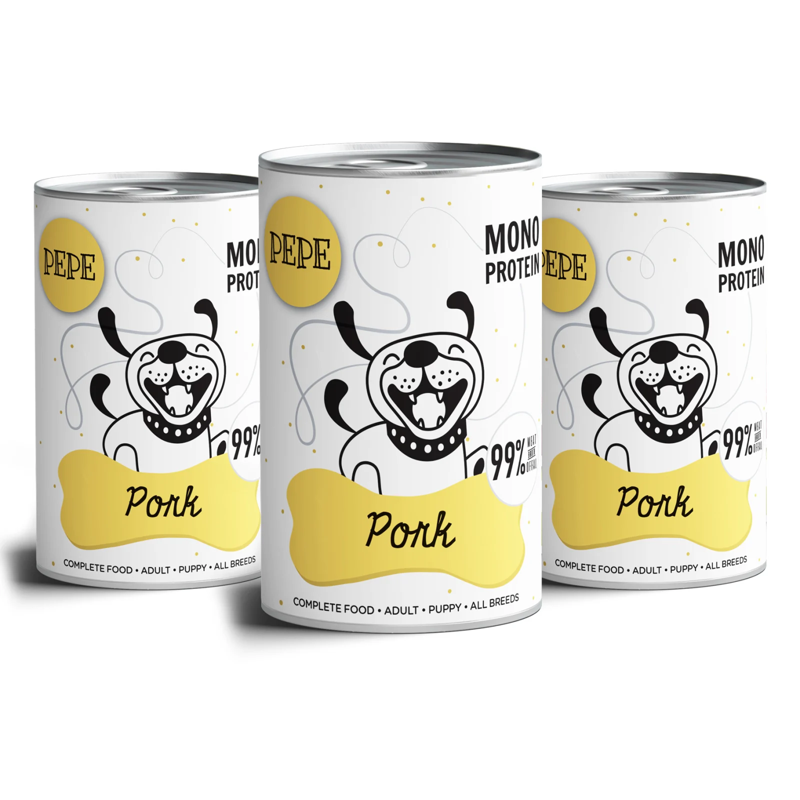 Karma Mokra dla Psa Pepe Monoproteinowa Wieprzowina 400g - Image 2