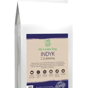 Karma bezzbożowa dla psa Indyk z żurawiną senior & light 6kg
