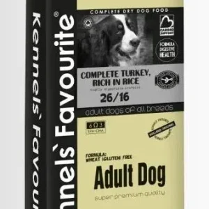 KENNELS’ FAVOURITE Adult Dog Indyk bez pszenicy 20kg sucha karma dla psów