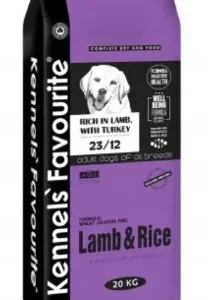 KENNELS’ FAVOURITE LAMB & RICE 20 kg 23/12