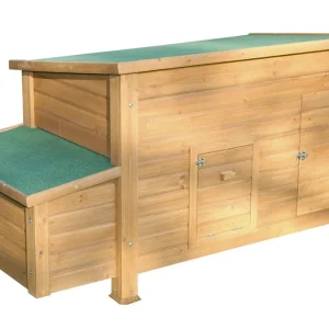KERBL Domek dla kur drewniany Florentina, 146 x 74 x 80 cm
