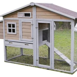KERBL Domek dla kur z wybiegiem, 181x65x118cm