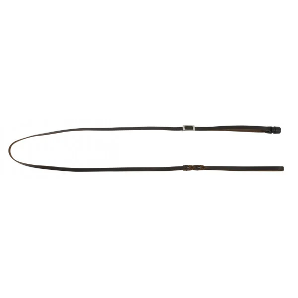 KERBL Smycz skórzana GoLeyGo Vegas, z Adapterem,brązowa, 10mm x 105-165cm,S,max.15kg