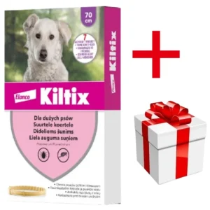 Kiltix Obroża dla psów dużych dł, 70cm + niespodzianka dla psa GRATIS!