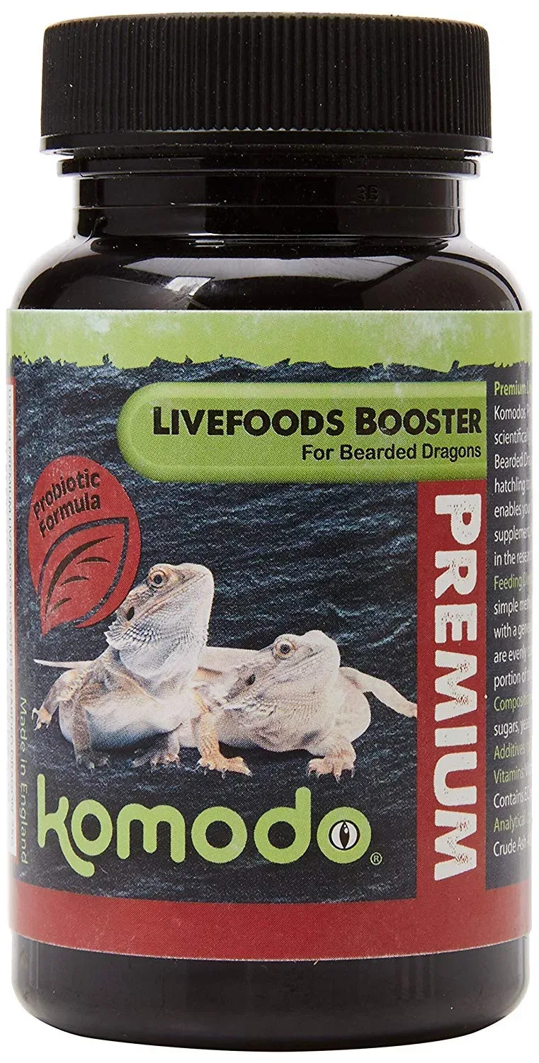 Komodo Premium Vegetable Booster for Juvenile Bearded Dragons 75g