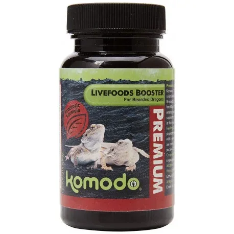 Komodo Premium Vegetable Booster for Juvenile Bearded Dragons 75g - Image 2