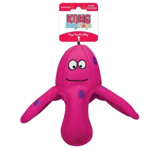 Kong Belly Flops Octopus M – Zabawka z Piszczałką do Wody i do Szarpania