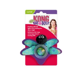 Kong Cat Bat-A-Bout Flicker Firefly Assorted CA438E