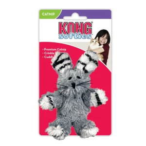 Kong Cat Softies Fuzzy Bunny Assorted CSF46E