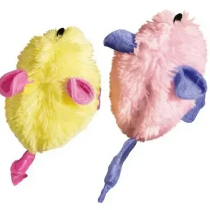 Kong Cat Toys Myszy Pluszowe 2szt 5cm [CE41]
