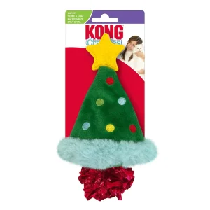 Kong Crackles Choinka Holiday – pluszowa zabawka dla psa