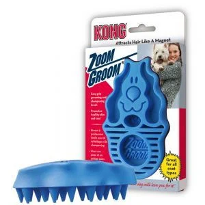 KONG Dog szczotka do masażu Zoom Groom