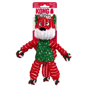 Kong Holiday Floppy Knots Fox S/M