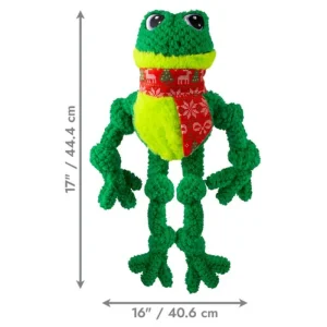 KONG Holiday Knots Frog