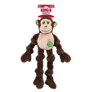 KONG Knots Monkey LG/XL – pluszowa małpa ze sznurem dla psa