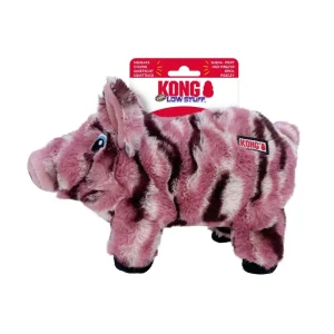 Kong Low Stuff Świnka Stripes – pluszowa zabawka dla psa M